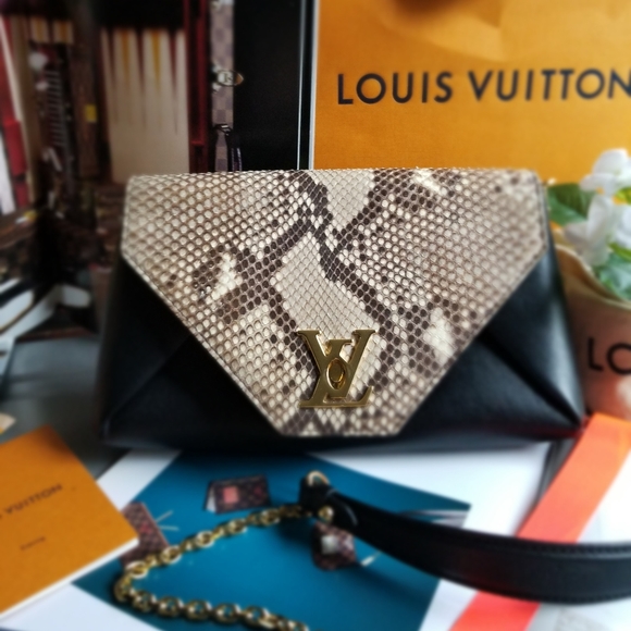 Louis Vuitton Exotic Noir Python Snake skin - Picture 11 of 16